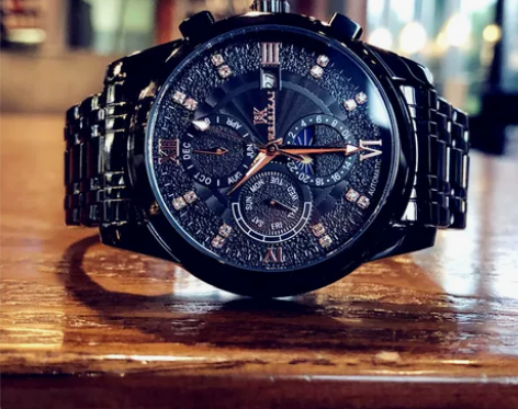 2022新款时尚潮流男士手表全自动机械表防...