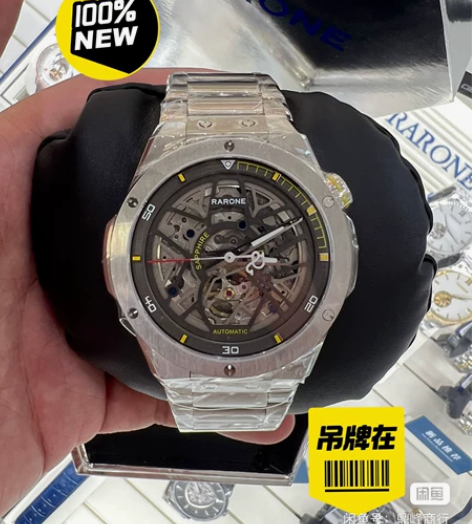 雷诺RARONE解构双子星潮流男士手表正品...