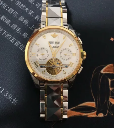 出男友自戴 欧品客 机械手表(升级加强版...