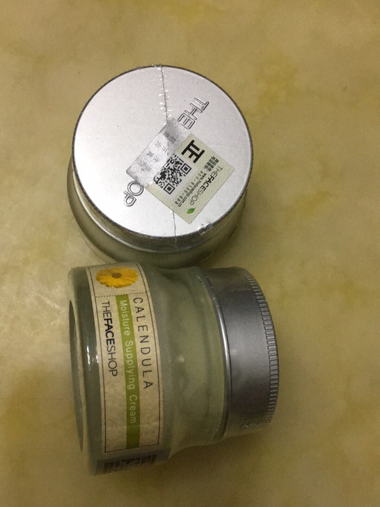 50g菲诗小铺金盏花保湿补水面霜 两瓶一口...