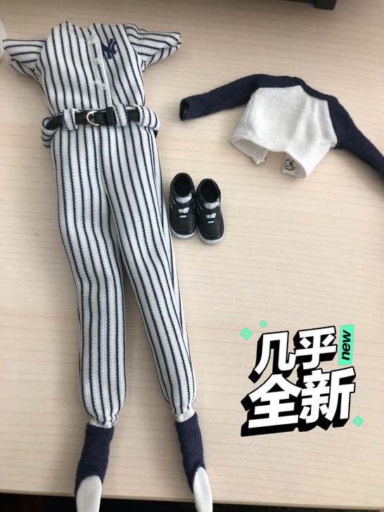 现货 芭比棒球官配 如图全部 没有帽子 棒...