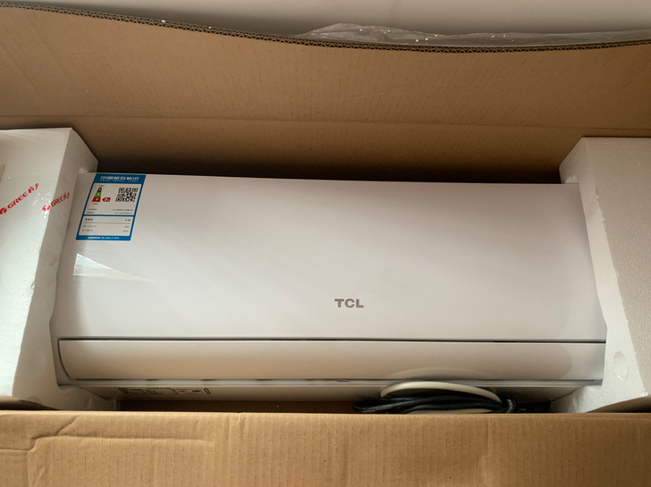 TCL大1一匹单冷空调挂机家用节能定频，新...