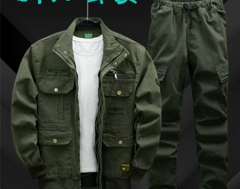 新款弹力纯棉工作服劳保服户外耐磨纯棉防烫电...