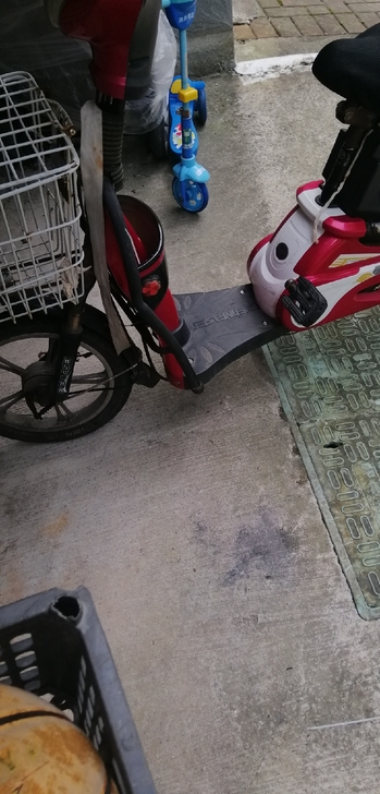 爱玛电动自行车  车子有点旧了  闲置在家...