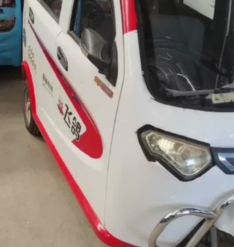 新款飞鸽一体冲压全封闭电动三轮车出售，成色...