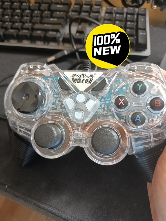 welcom游戏手柄 透明纪念款  全新 ...