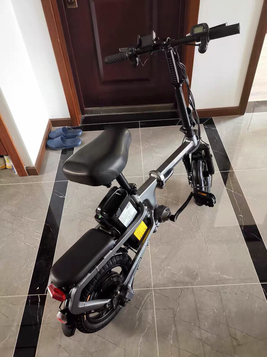 英格威无链条折叠代驾电动车自行车电瓶车轴传...