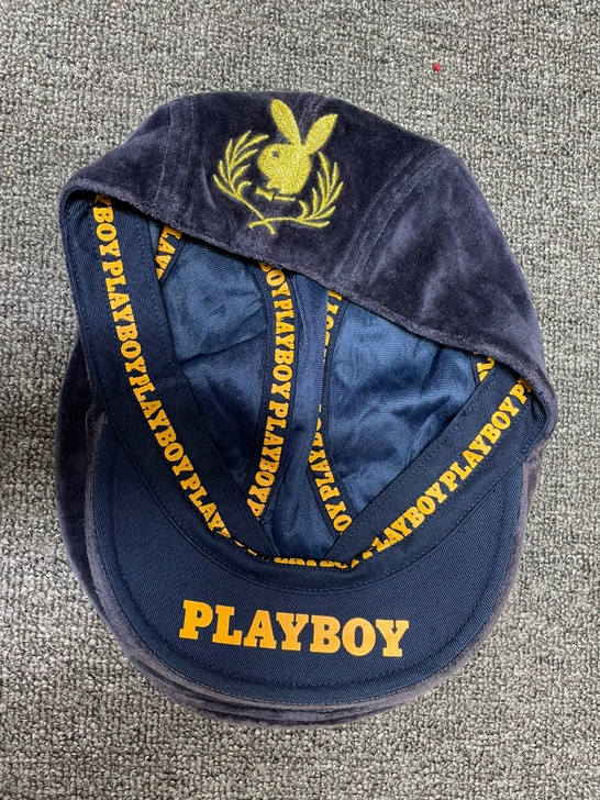 PLAYBOY贝雷帽，头围58.5左右，发...