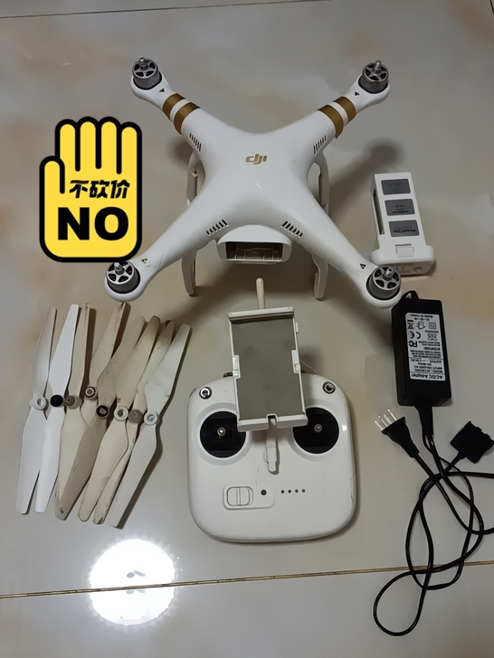 大疆精灵3se，对不上频了，有动手能力科研...