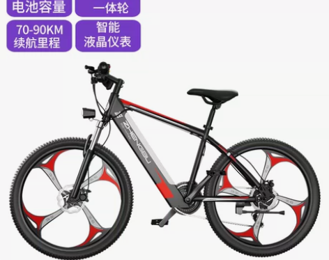 【金秋超值价】正步 新款电动山地车 国标自...