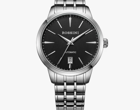 罗西尼启迪系列正品手表男精钢自动机械表防水...