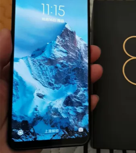 小米8屏幕指纹版 8G+128G自用机,近...
