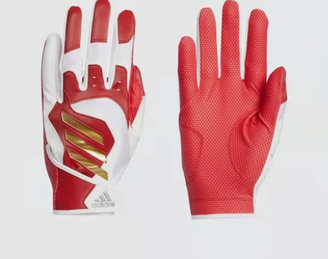 阿迪高端棒垒球击球手套 打击手套手掌有补强...