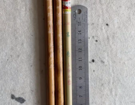 三支金鼎、火炬精品双料写卷老毛笔，三支26...