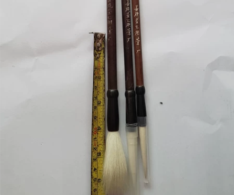 湖笔  精品鹤脚一二三号，秦峰牌，善琏荃仁...