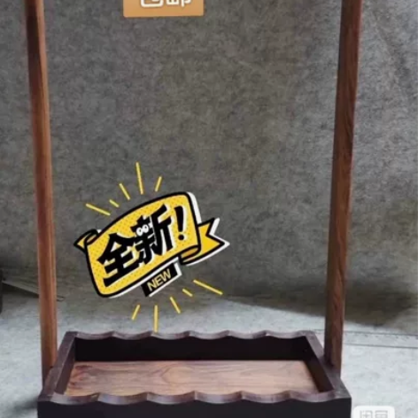 荣宝斋笔架 文房四宝 檀香实木 小桥流水 ...