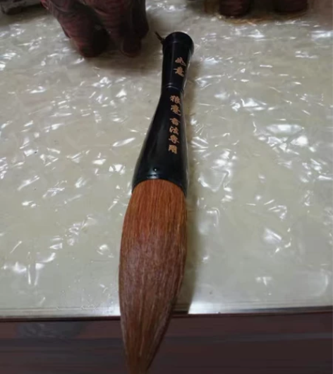 特大号毛笔大字抓笔狼羊兼熊毫提斗书法国画泼...