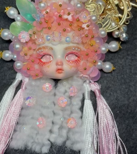 粉款《天宫桂兔》展示 应该算是中秋限定吧！...