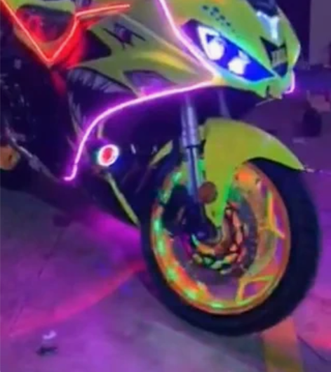全新V6机车 400CC排量 国四电喷前后...