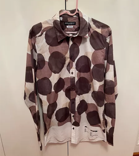 杜嘉班纳男士衬衣 专柜购入，白菜价出 码数...