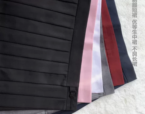 百搭正统日本学生校服jk制服短裙 百褶裙纯...
