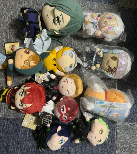 (出)毛绒小娃娃们 猫老师 鬼灭之刃 天元...