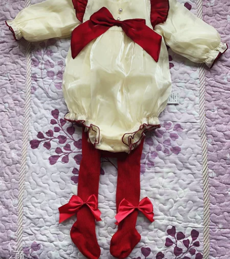 女宝宝周岁礼服裙春秋女童生日连衣裙婴儿秋装...
