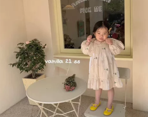 vanilla韩国童装春季新款断码清 重工...