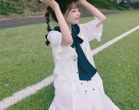 宋黛 等你下课初恋连衣裙 配吊带裙 拍下立...