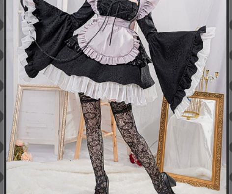 悠窝窝的喜多川海梦cos 黑江雫s码 有漫...