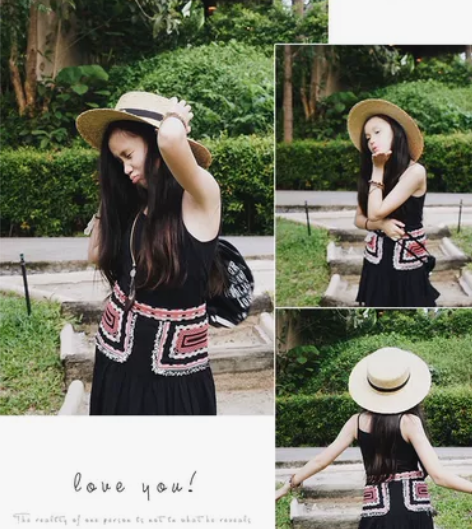 全新女童黑色民族风重工绣花半身裙140cm...