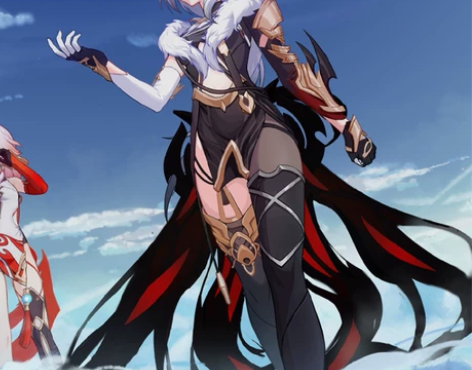 崩坏3符华cos黑羽之鸢cosplay崩3...