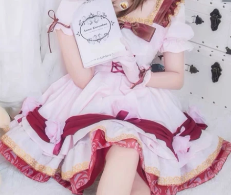 初兽猫周棋洛同人花嫁Lolita，M码，除...