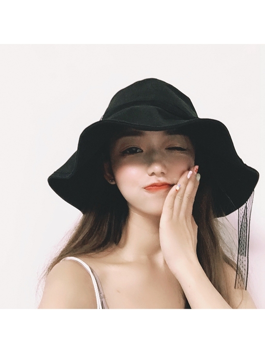 【38活动价】网红款渔夫帽女秋冬季百搭遮阳...