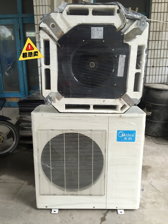 网吧关门着急出一批二手中央吸顶机空调风管机...