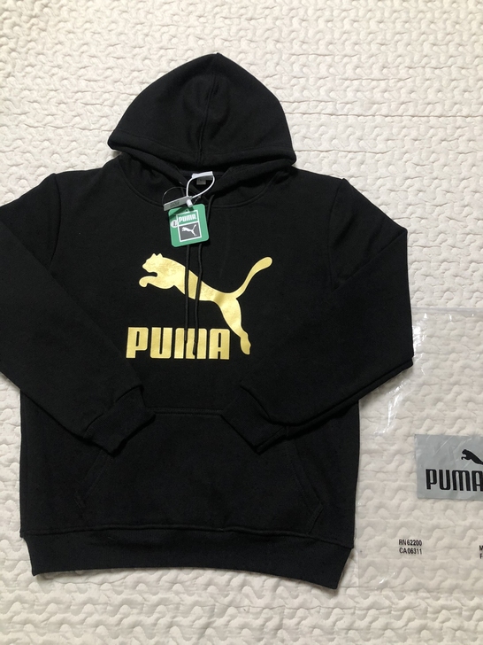 Puma彪马连帽卫衣 男女情侣宽松运动服套...