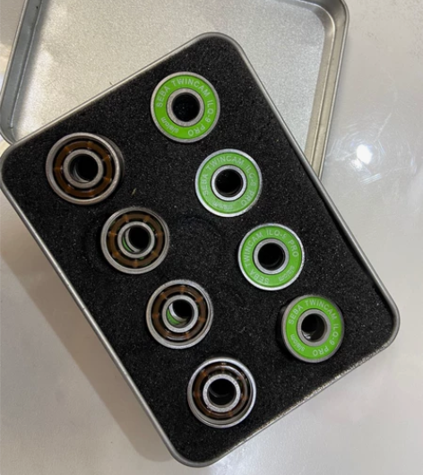 新品轮滑米高hv原装轴承绿盖轴承轮滑轴承 ...