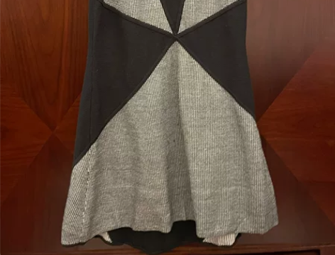 armani exchange针织连衣裙 ...