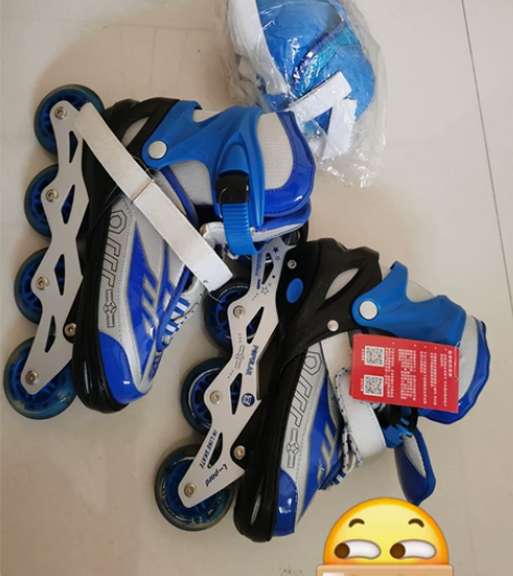 旱冰鞋滑冰鞋，39-42号。专卖店购买。儿...