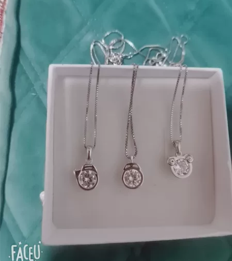 手工制作十二星座项链，18k 超闪，一共三...