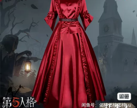 第五人格红夫人原皮cos 仅衣服全新纹身贴...