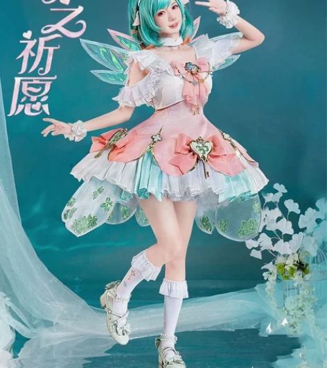 （已约换）瑶时之祈愿除法杖翅膀大全套cos...