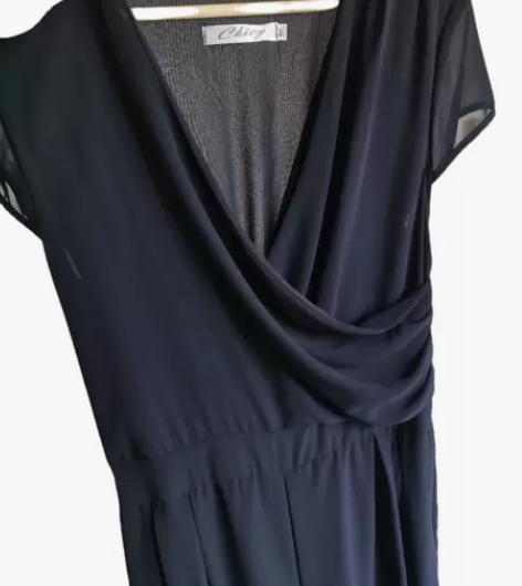 连身裤 阔腿 很帅气 黑色 4xl 建议高...