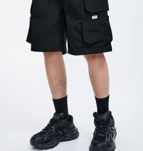 短裤男 短裤中裤美式高街男工装男美式短裤夏...