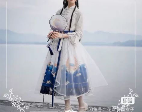 退坑出NyaNya家海上升明月sk+衬衫+...