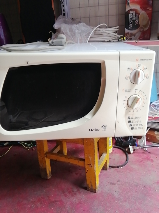 海尔微波炉火力强势功能万好转有用人