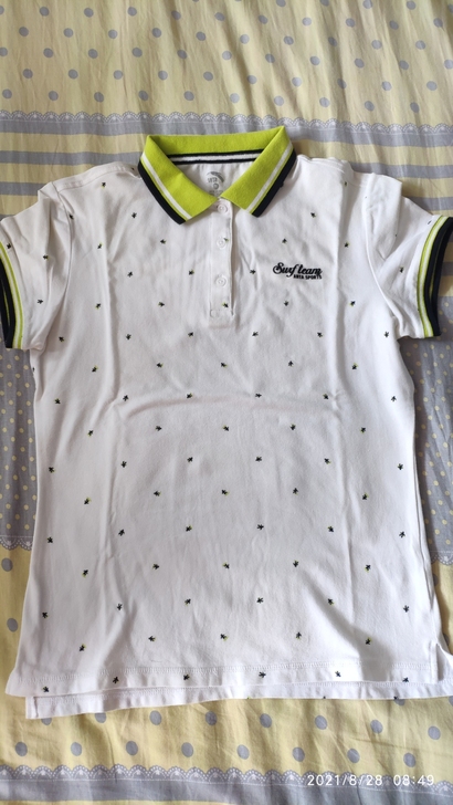 安踏女士短袖上衣，165码，polo这件只...