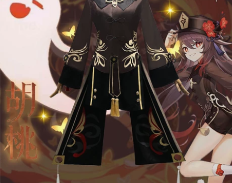 原神cos服胡桃cosplay往生堂堂主服...
