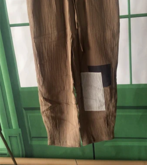 设计师版  棉麻裤   145斤以内都可以...