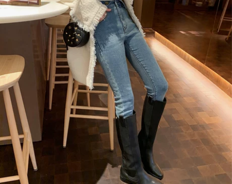 12.4【火山岩牛仔】设计师款保暖黑科技两...